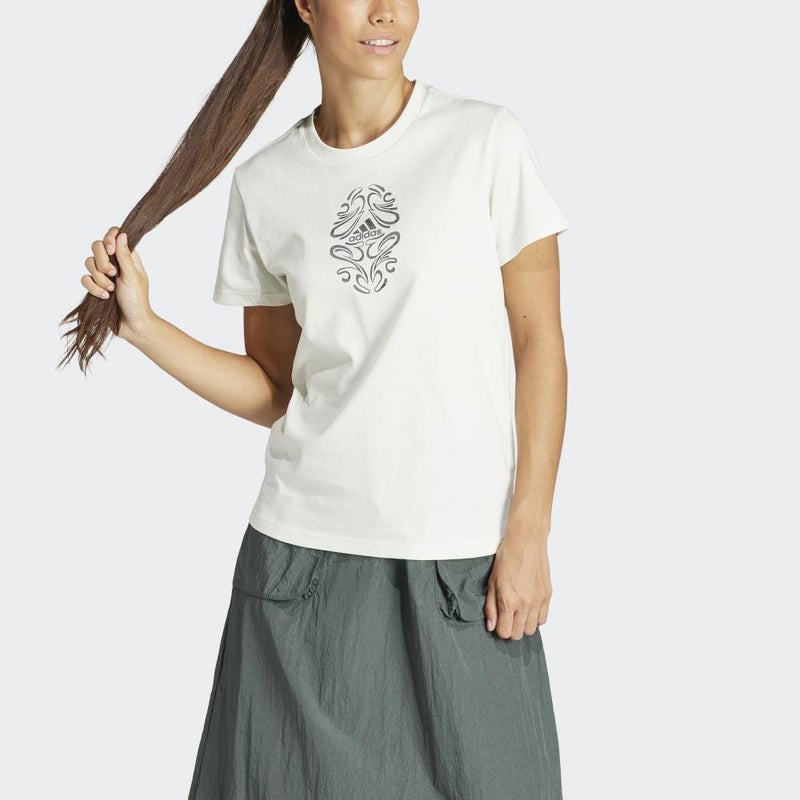 Adidas W Metallic Tee - Image 4